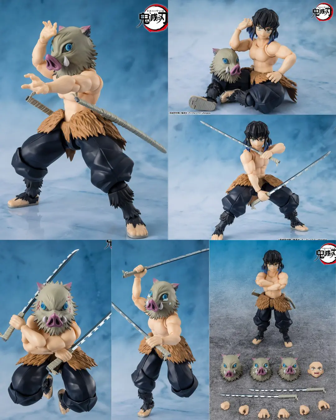 鬼滅の刃 嘴平伊之助 煉獄杏寿郎 猗窩座 鬼舞辻無惨　フィギュアセット 鬼滅の刃 S.H.Figuarts 嘴平伊之助【2026年9月発売】